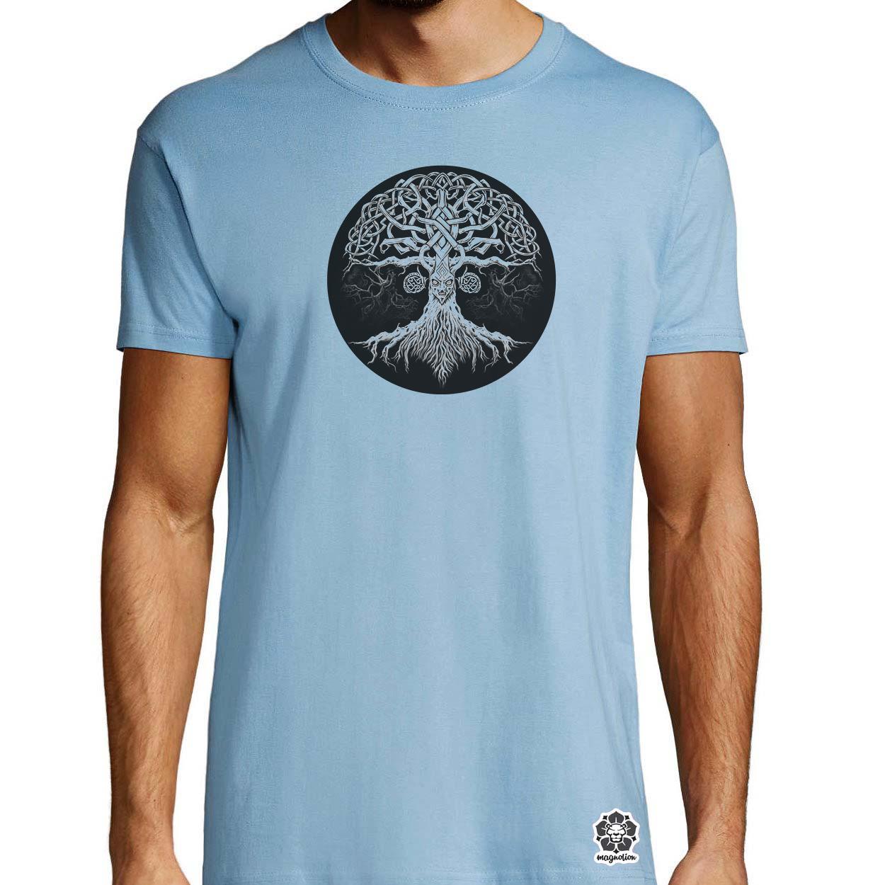 Yggdrasil v8 egyedi póló 