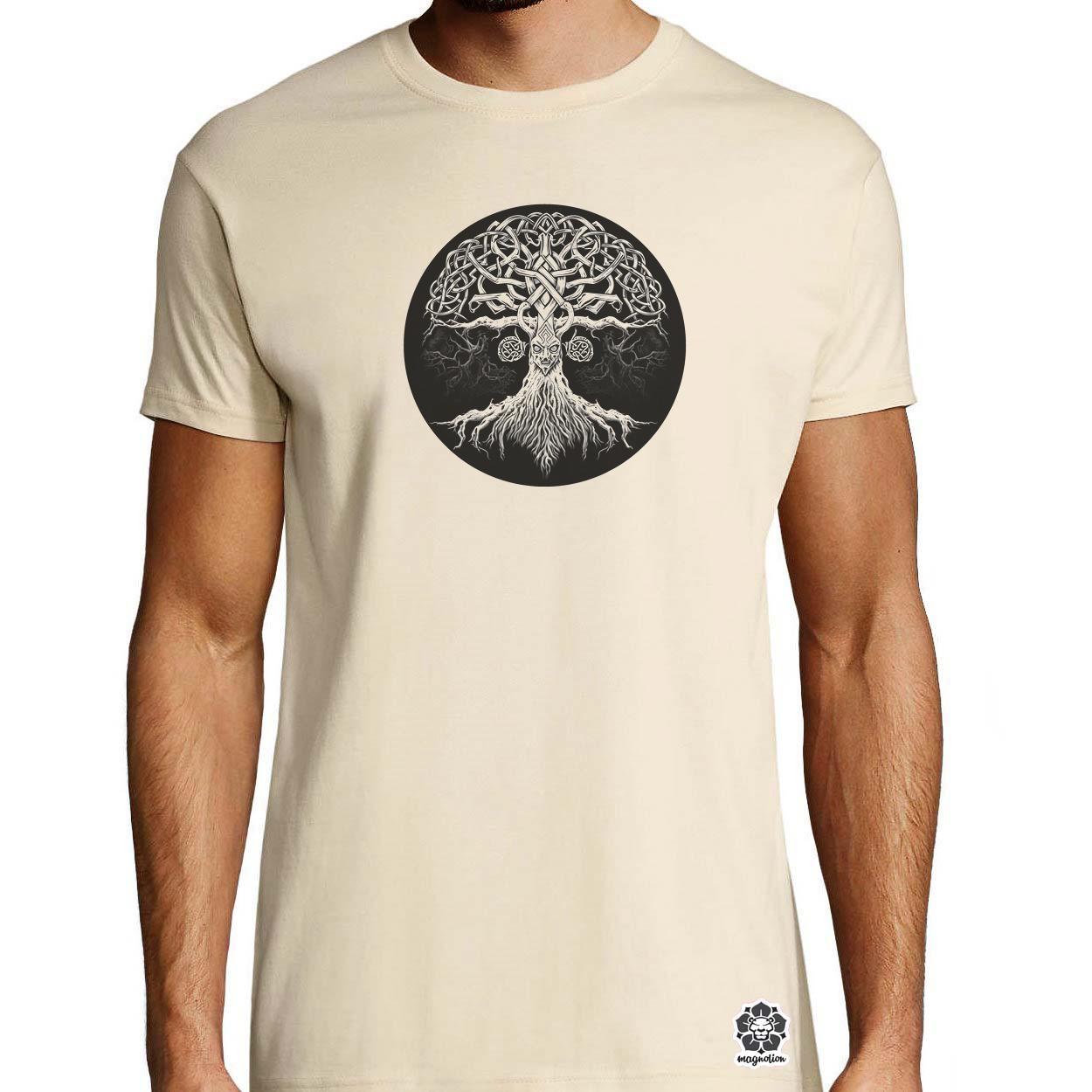 Yggdrasil v8 egyedi póló 