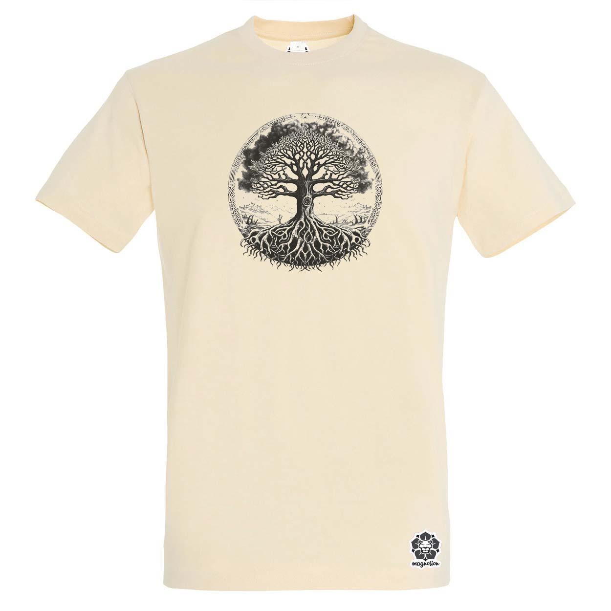 Yggdrasil v4 egyedi póló 