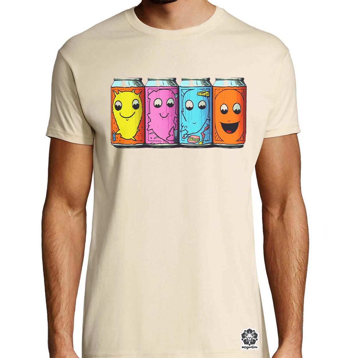 Pop art dobozok v1 egyedi póló 