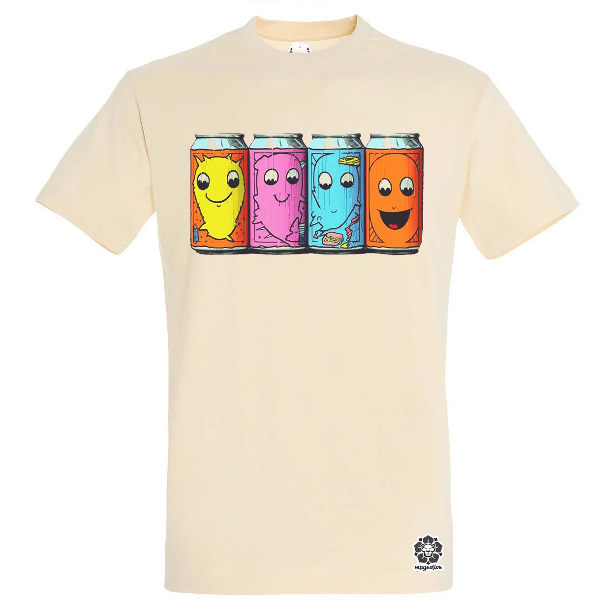 Pop art dobozok v1 egyedi póló 