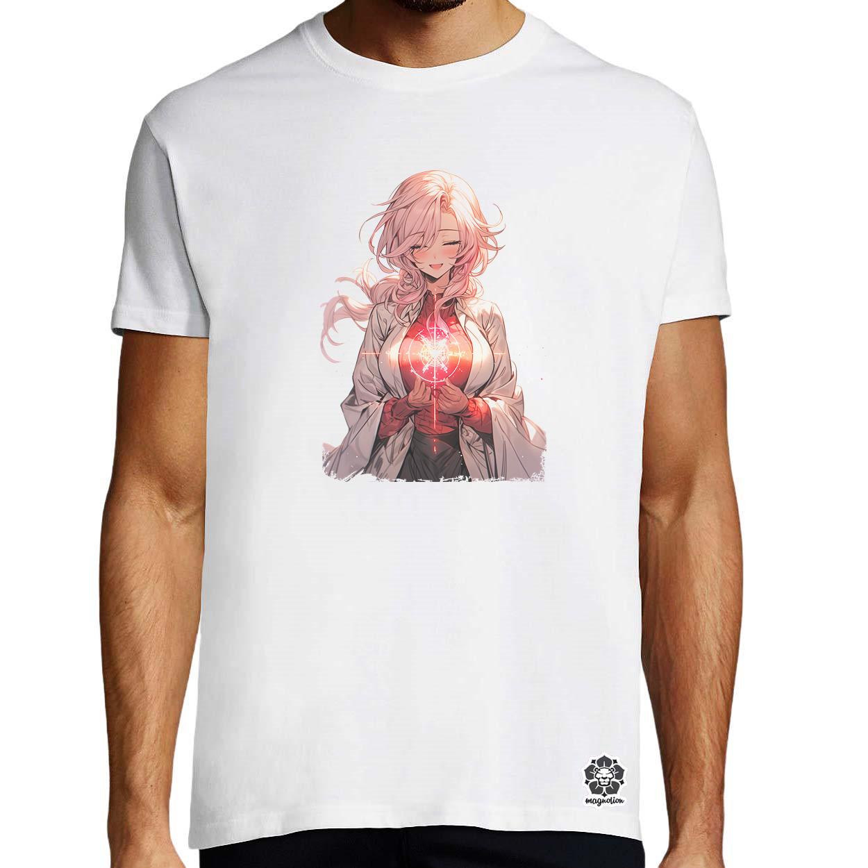 Anime varázslónő v1 egyedi póló 