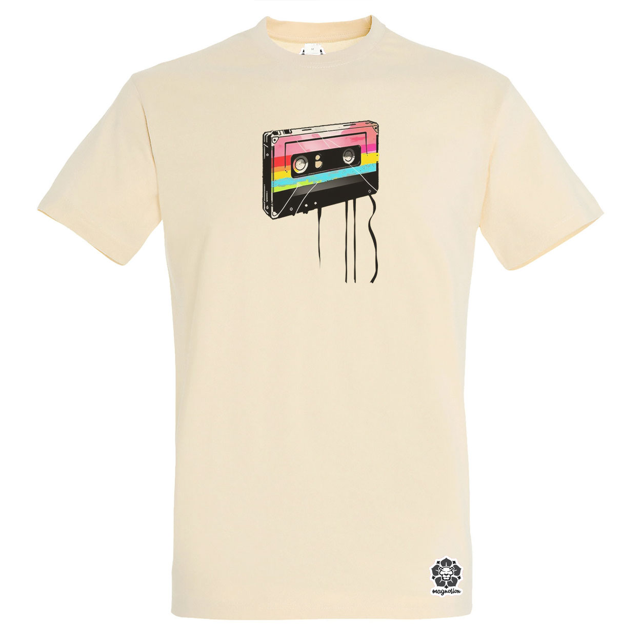 Kazetta vintage v2 egyedi póló 