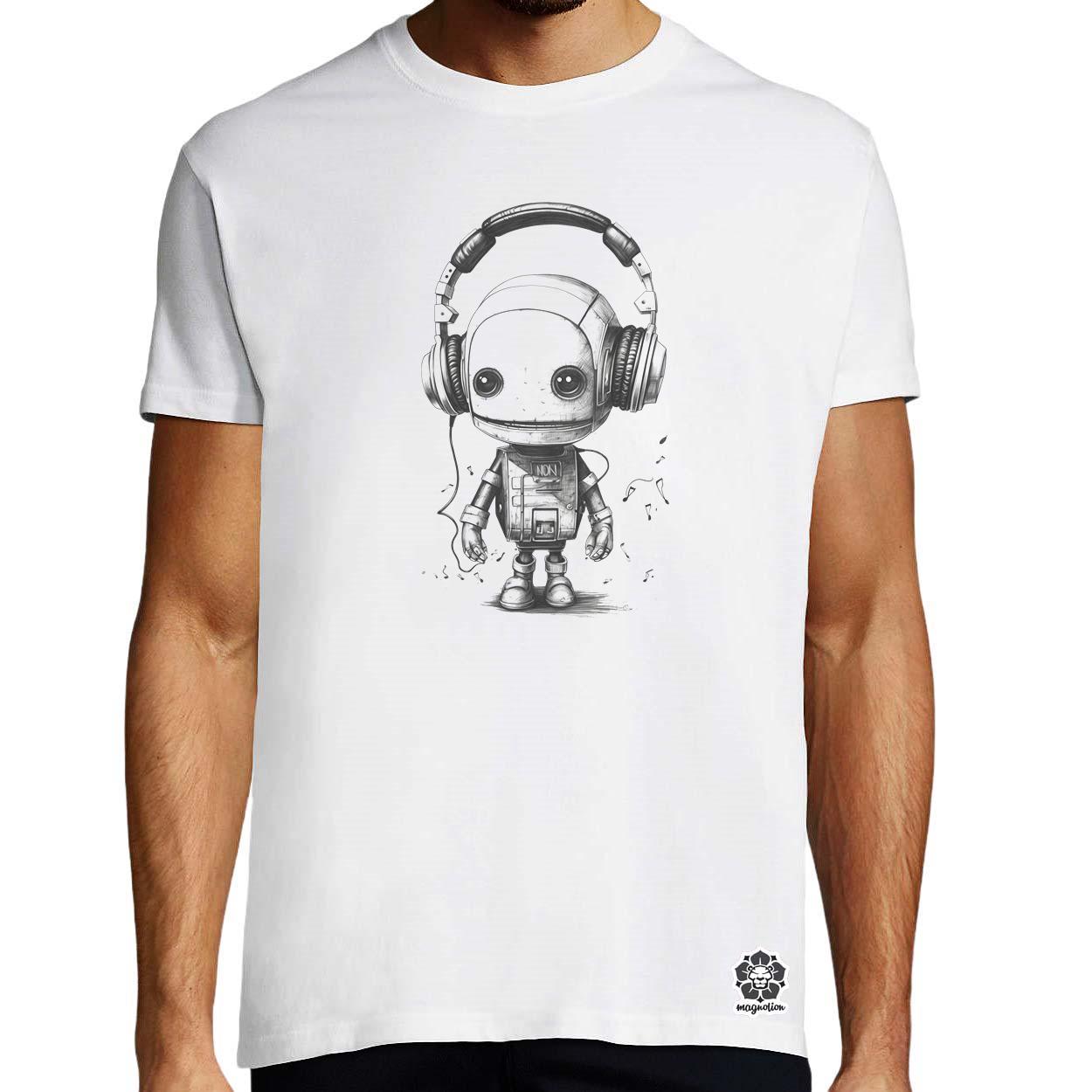 Baby robot v2 egyedi póló 