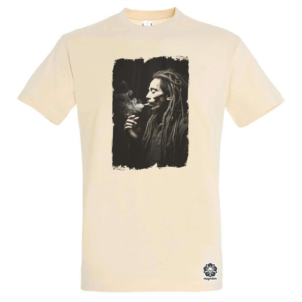 Bob Marley portré v4 egyedi póló 