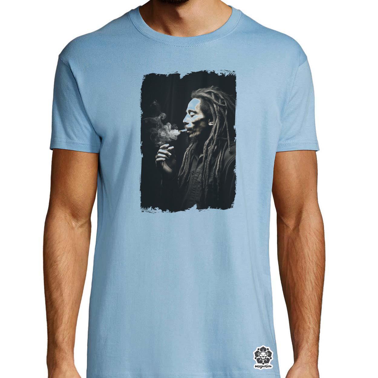 Bob Marley portré v4 egyedi póló 