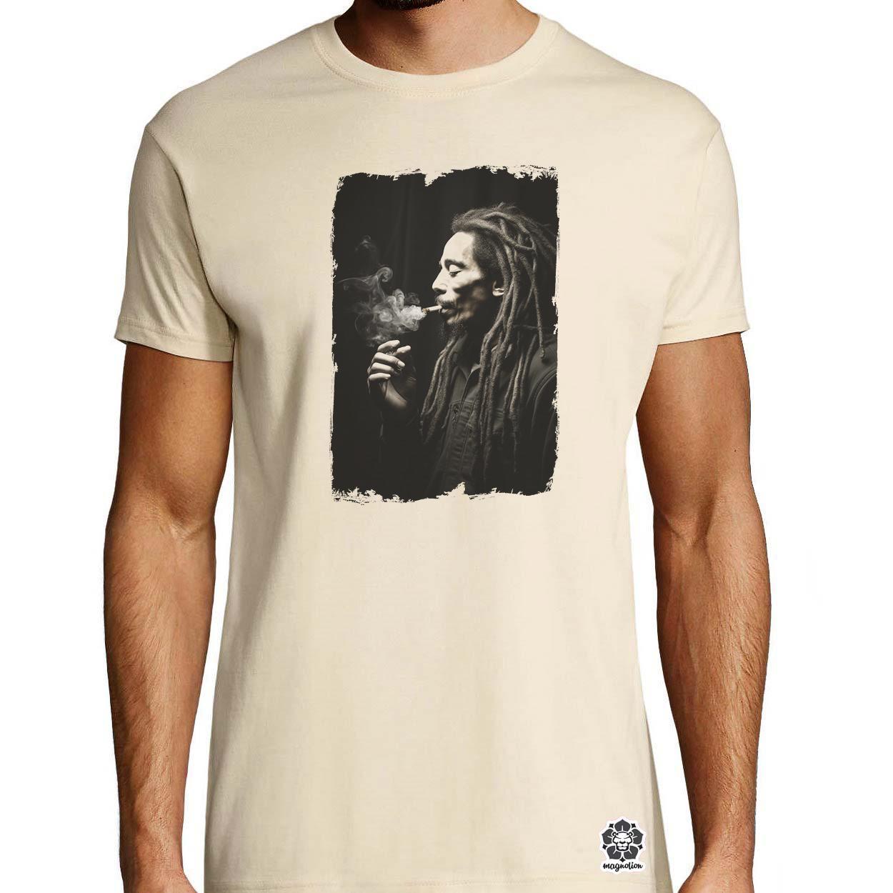 Bob Marley portré v4 egyedi póló 