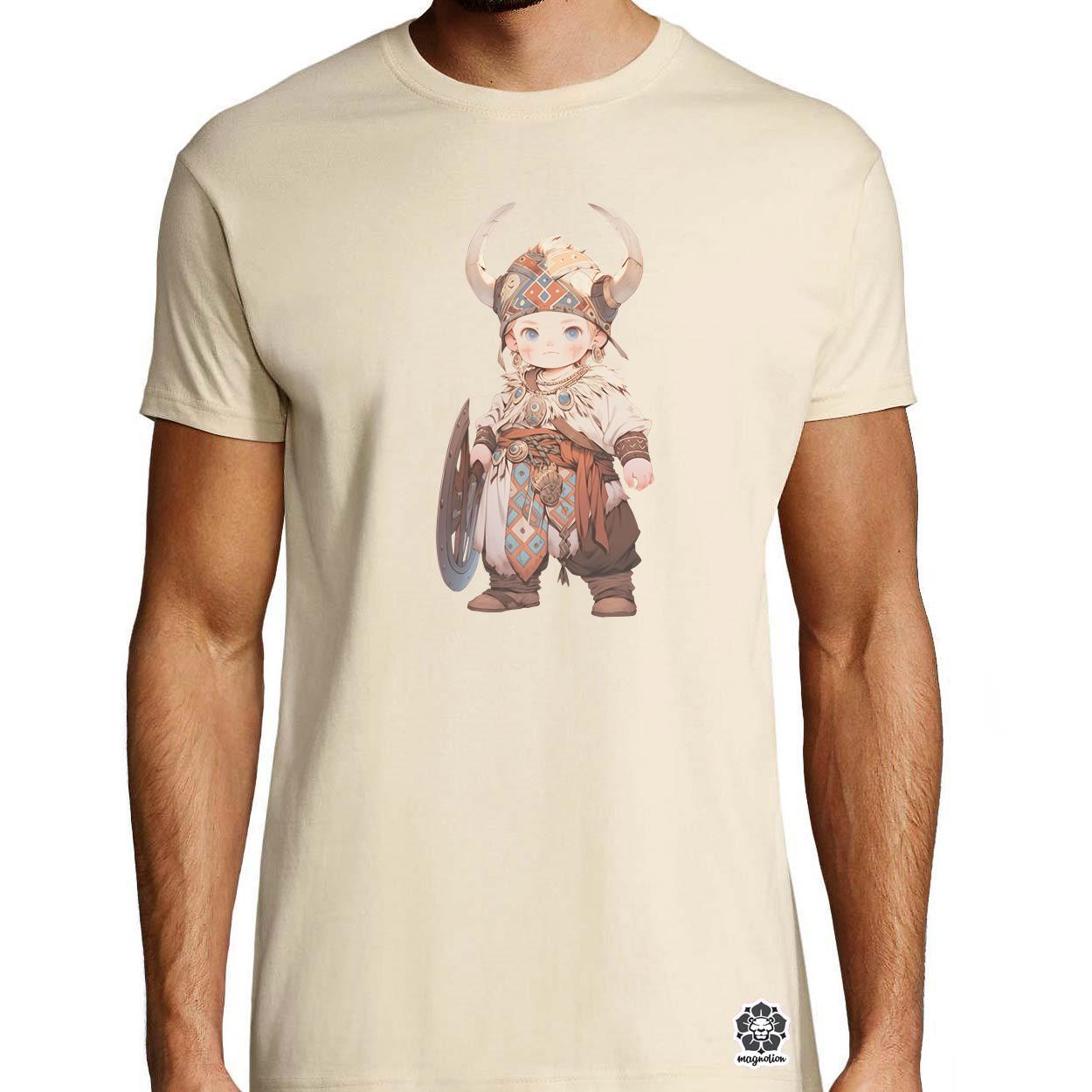 Chibi viking srác v1 egyedi póló 