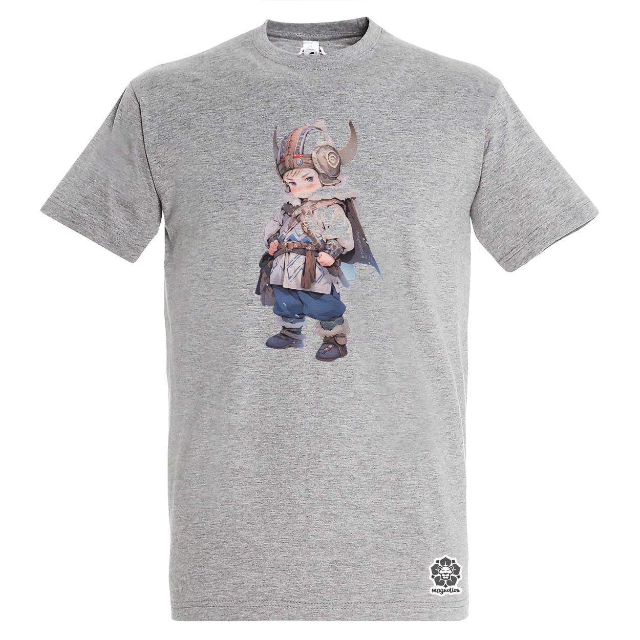 Chibi viking srác v2 egyedi póló 