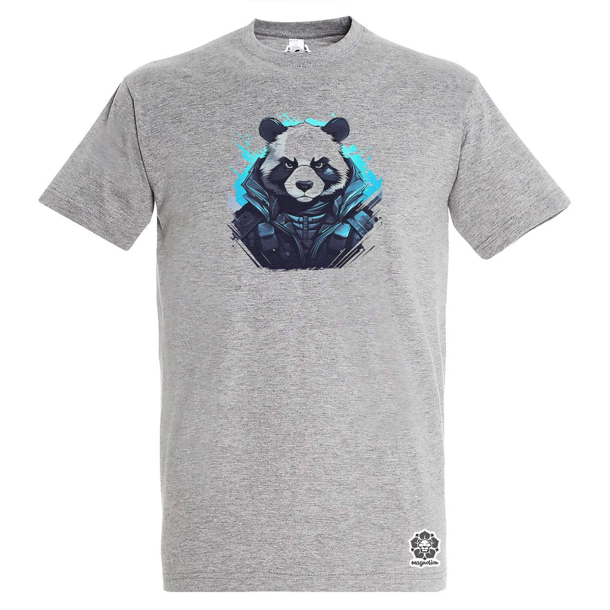 Cyberpunk panda v4 egyedi póló 