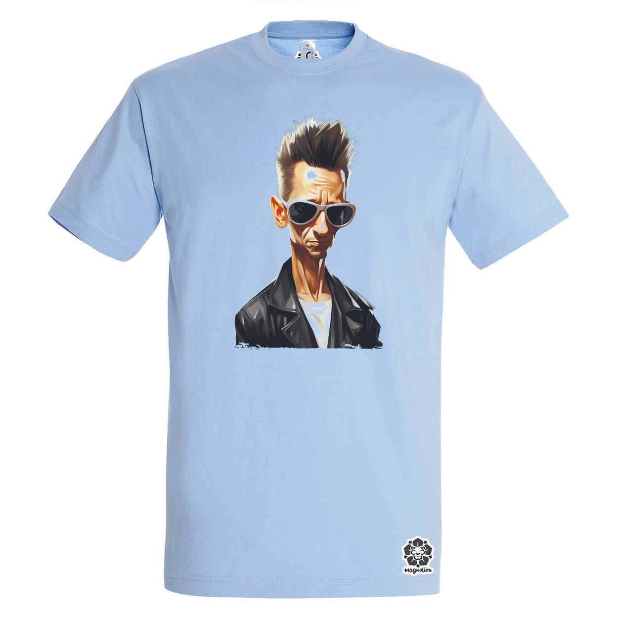 Dave Gahan karukatúra v2 egyedi póló 