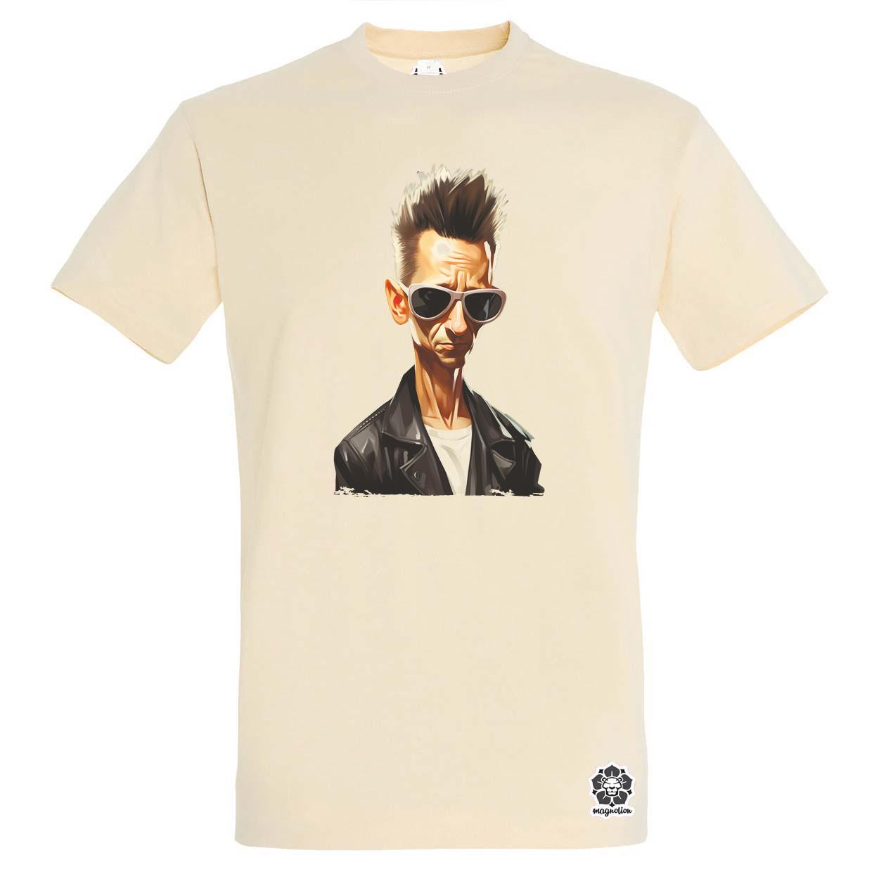 Dave Gahan karukatúra v2 egyedi póló 