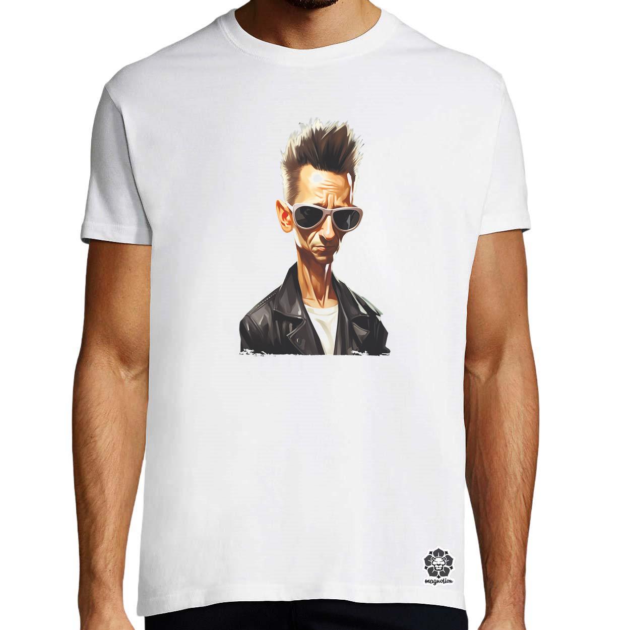 Dave Gahan karukatúra v2 egyedi póló 