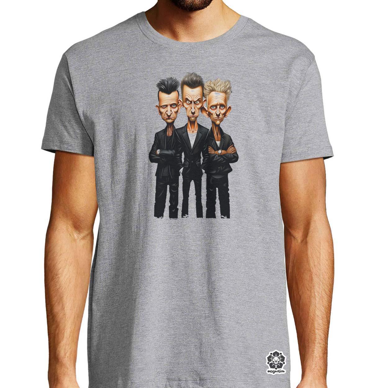 Depeche Mode karikatúra v3 egyedi póló 