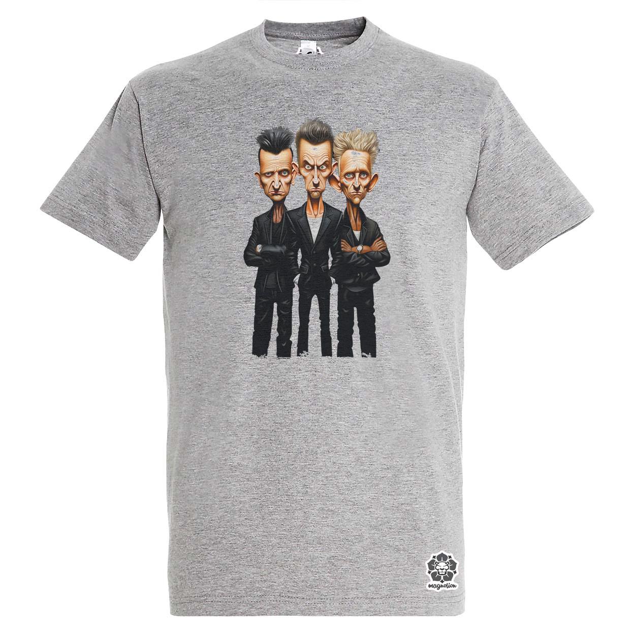 Depeche Mode karikatúra v3 egyedi póló 
