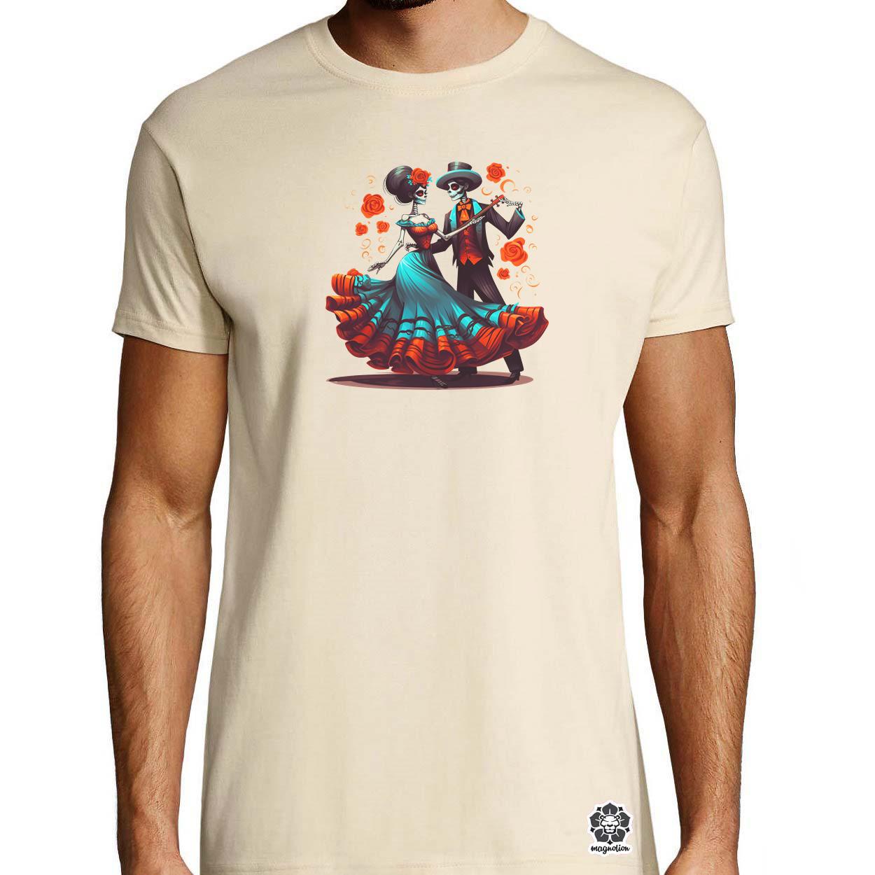 Día de los Muertos v3 egyedi póló 