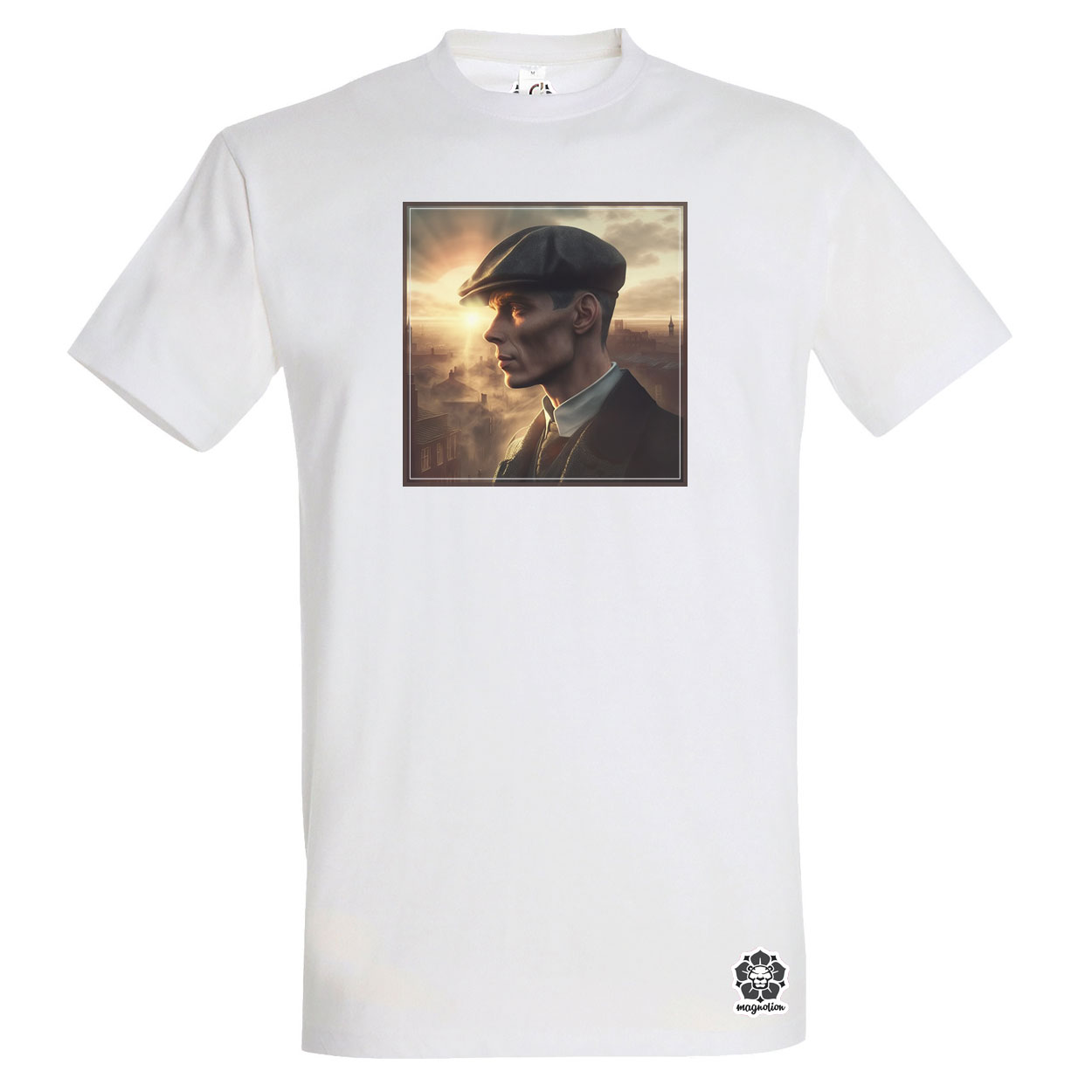 Tommy Shelby portré digitális művészet egyedi póló 