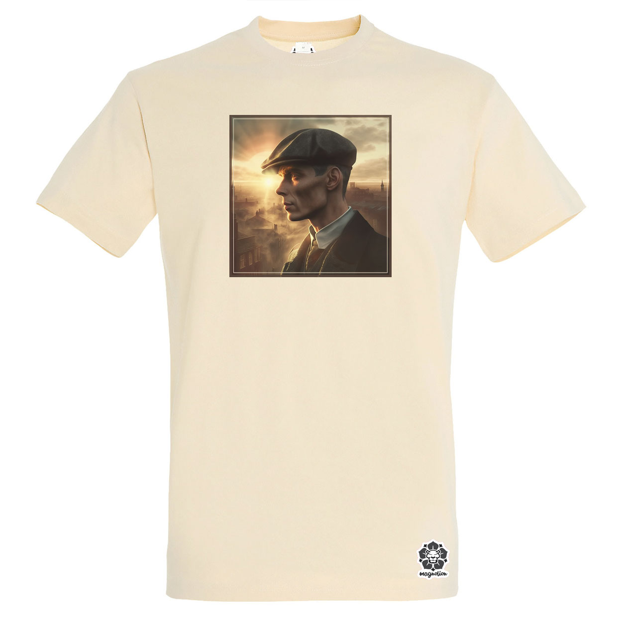 Tommy Shelby portré digitális művészet egyedi póló 