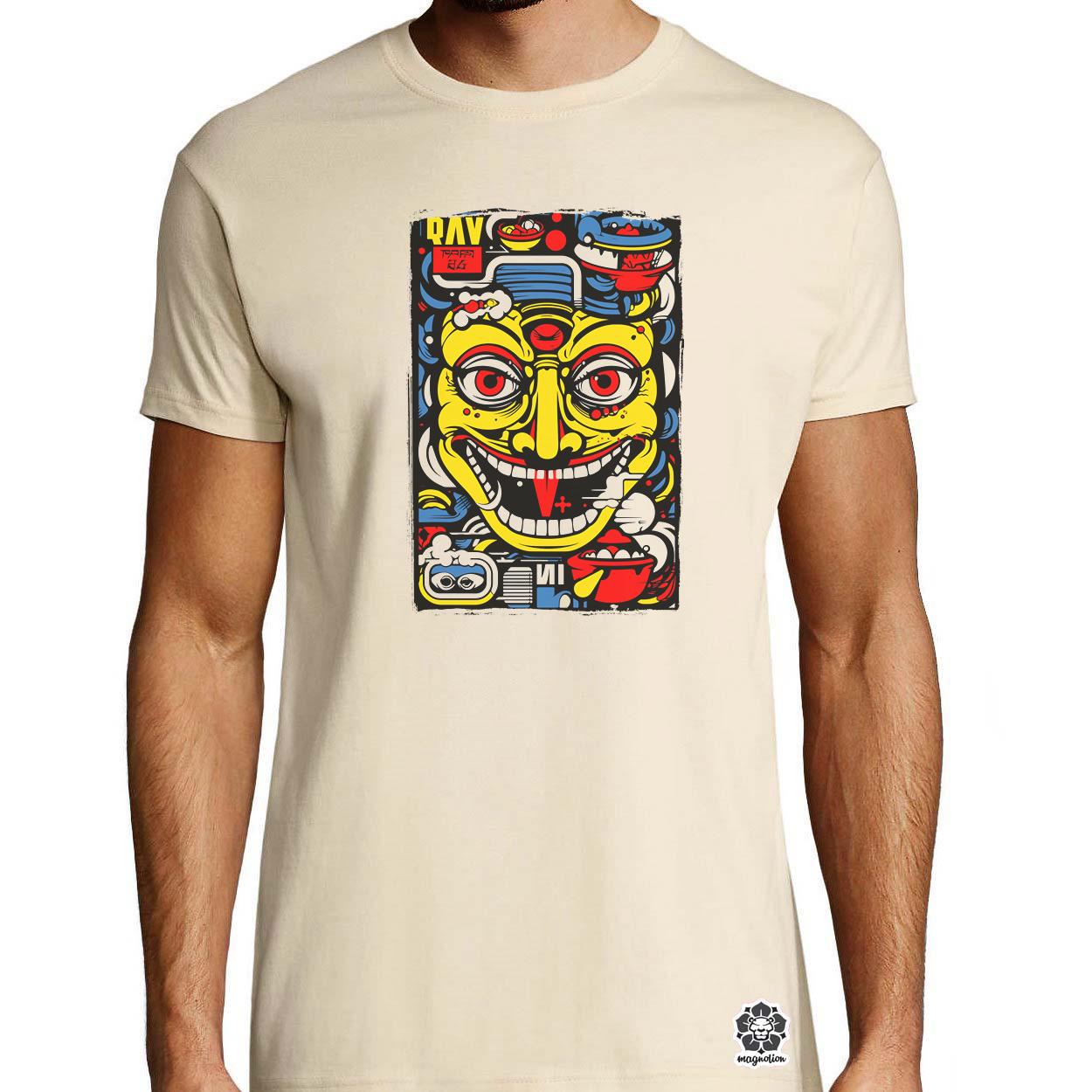 Pop art maszk v2 egyedi póló 