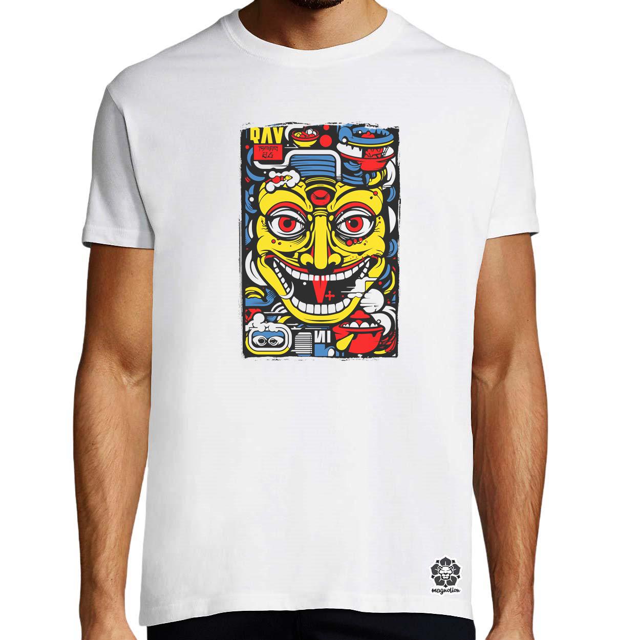 Pop art maszk v2 egyedi póló 