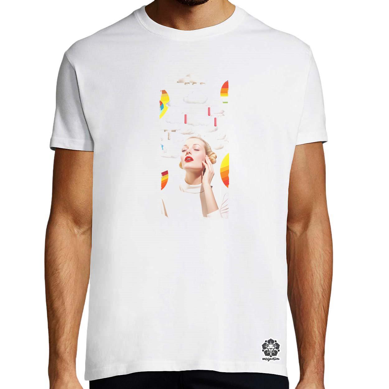 Szürreál pop art fantázia v1 egyedi póló 