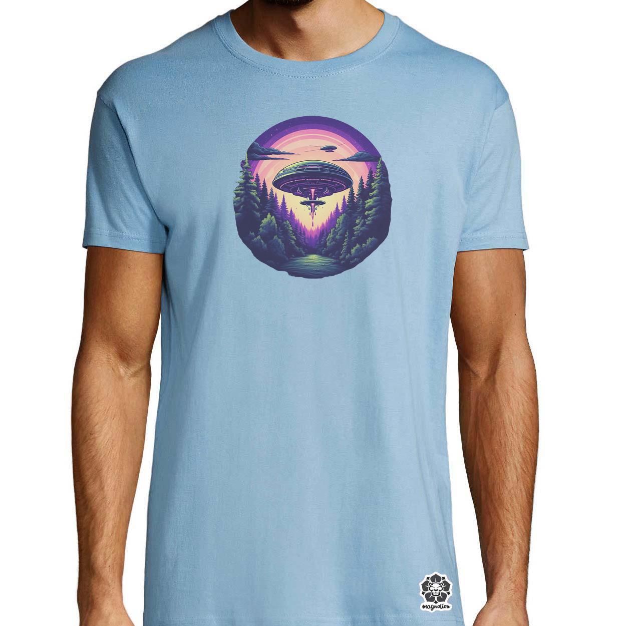 Vintage UFO v3 egyedi póló 