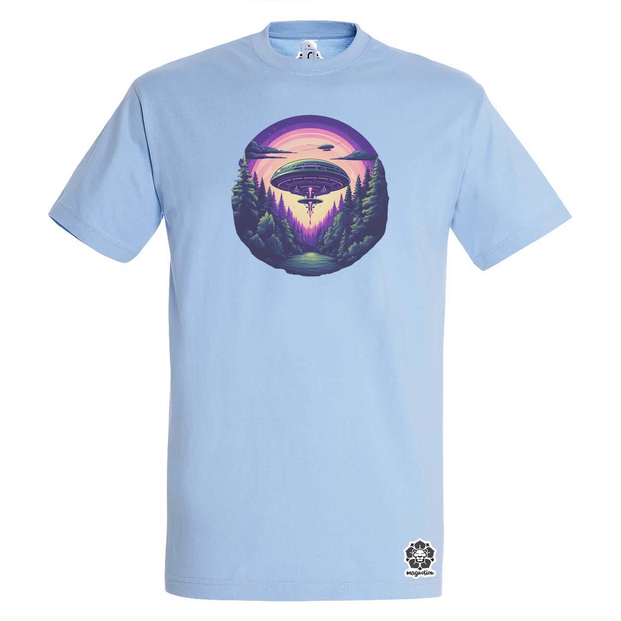 Vintage UFO v3 egyedi póló 