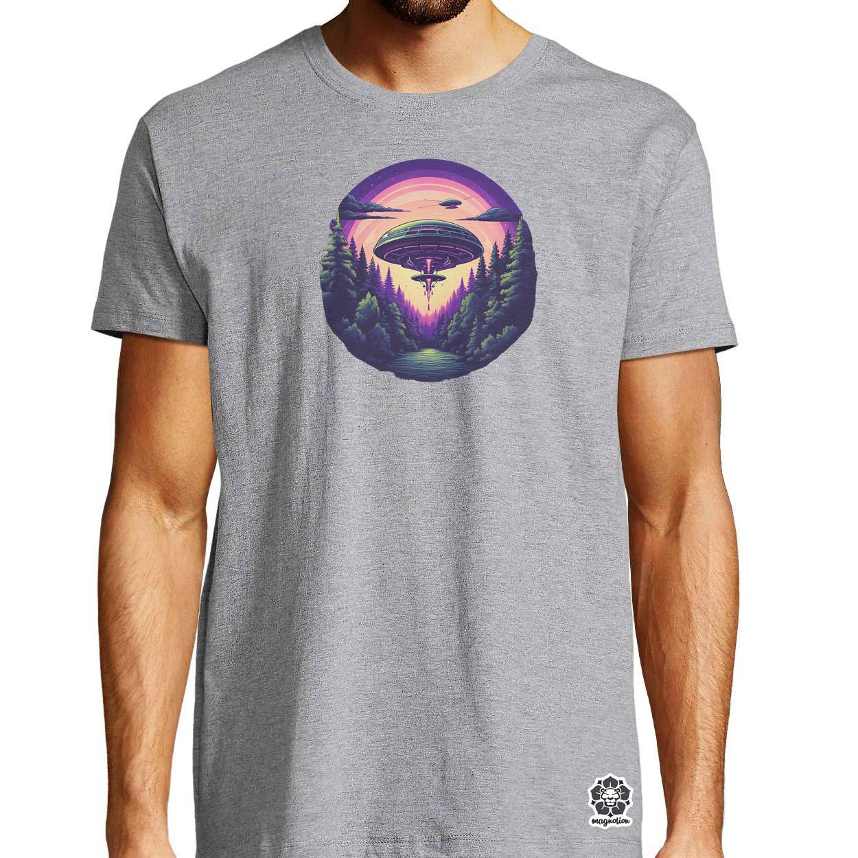 Vintage UFO v3 egyedi póló 