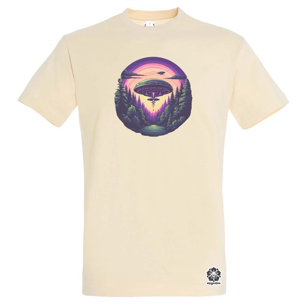 Vintage UFO v3 egyedi póló 
