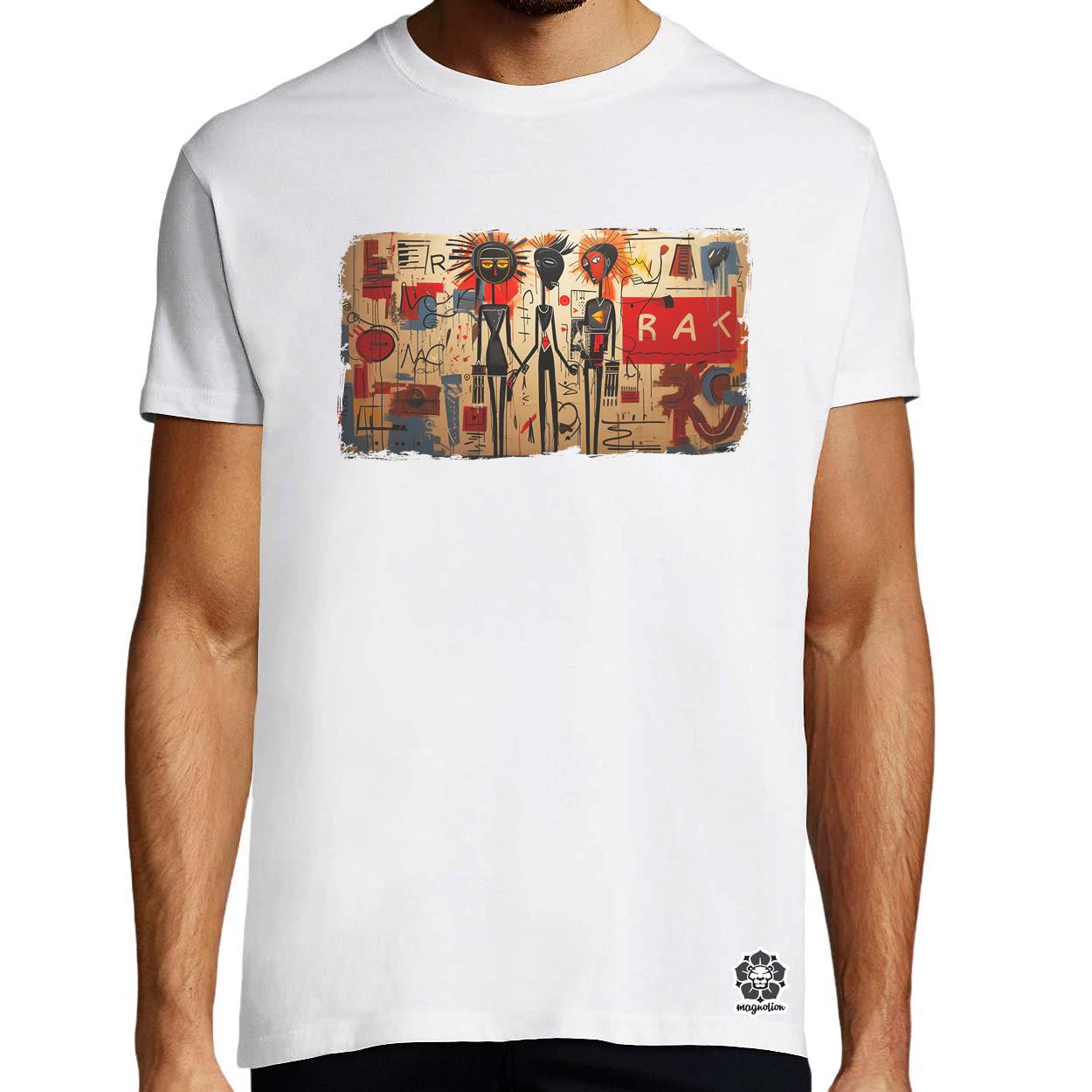Basquiat  Párban v6 egyedi póló 