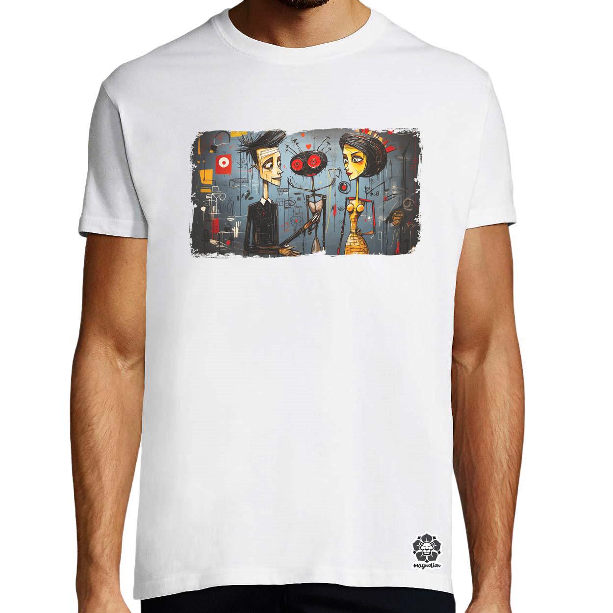 Basquiat  Párban v9 egyedi póló 