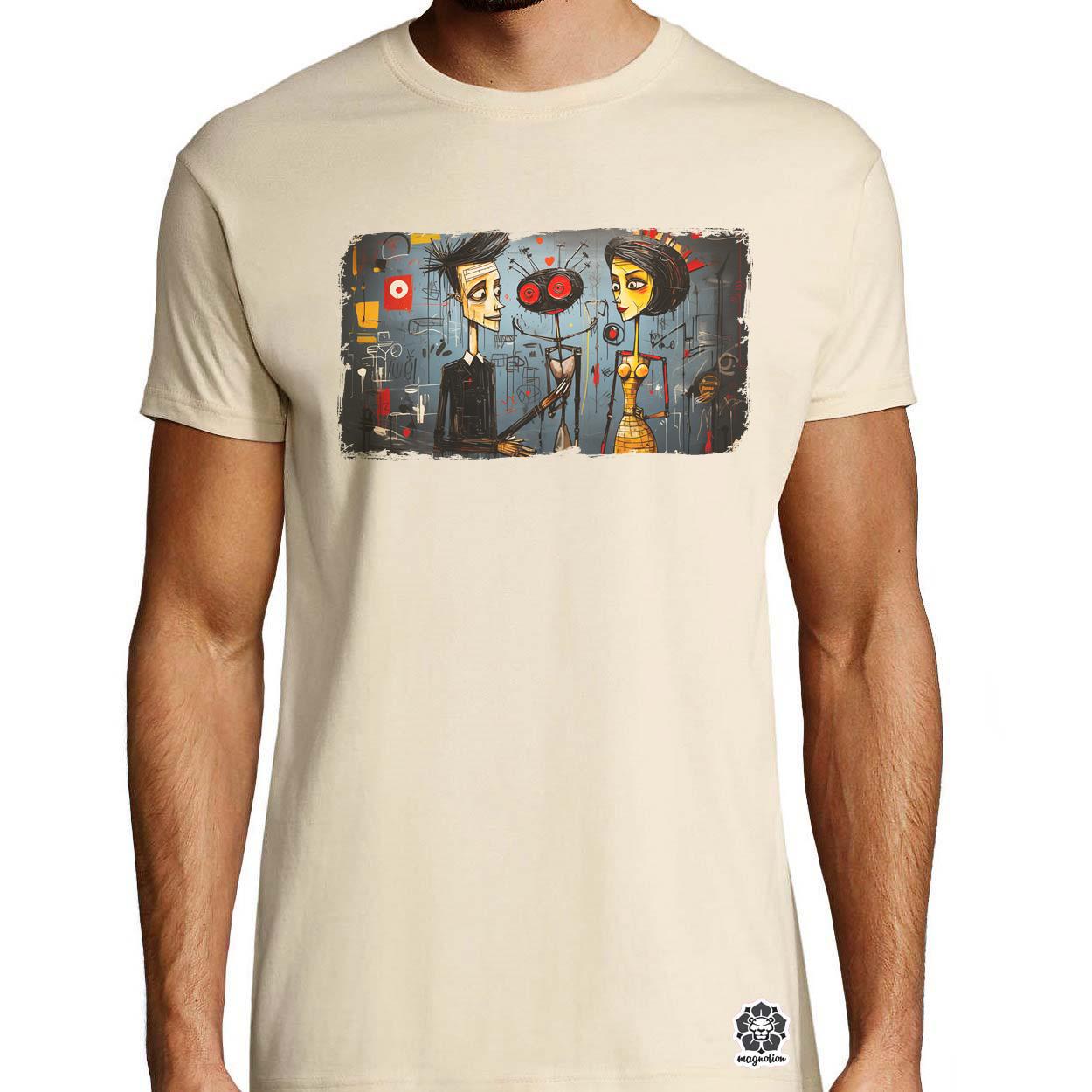 Basquiat  Párban v9 egyedi póló 
