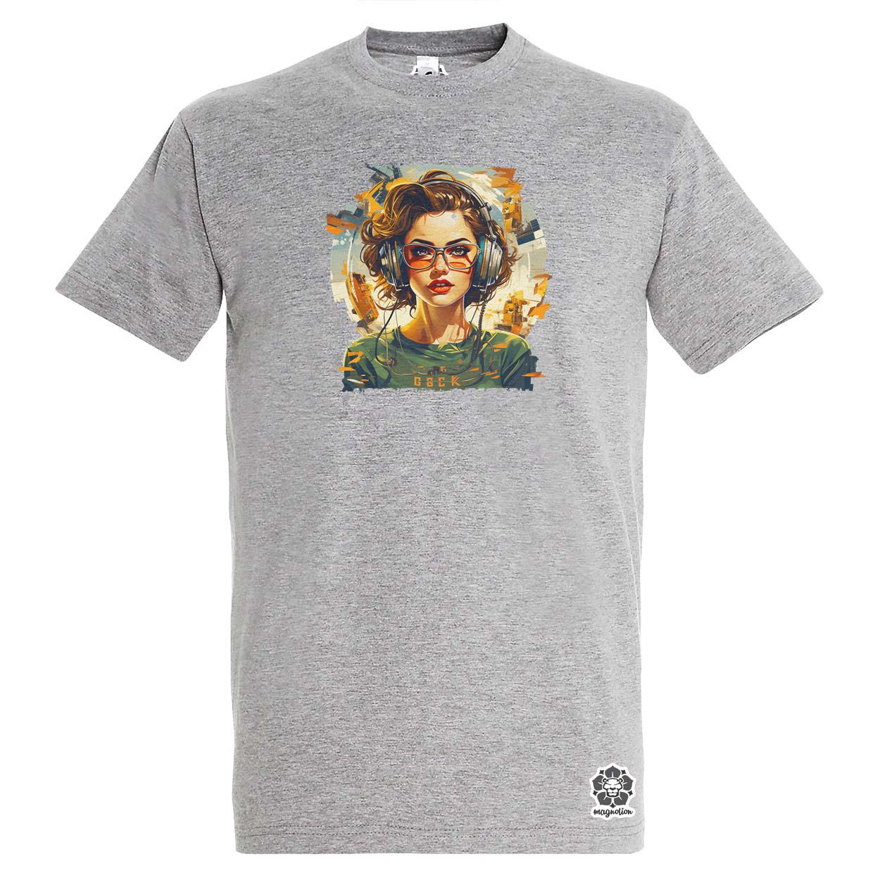Geek v2 egyedi póló 