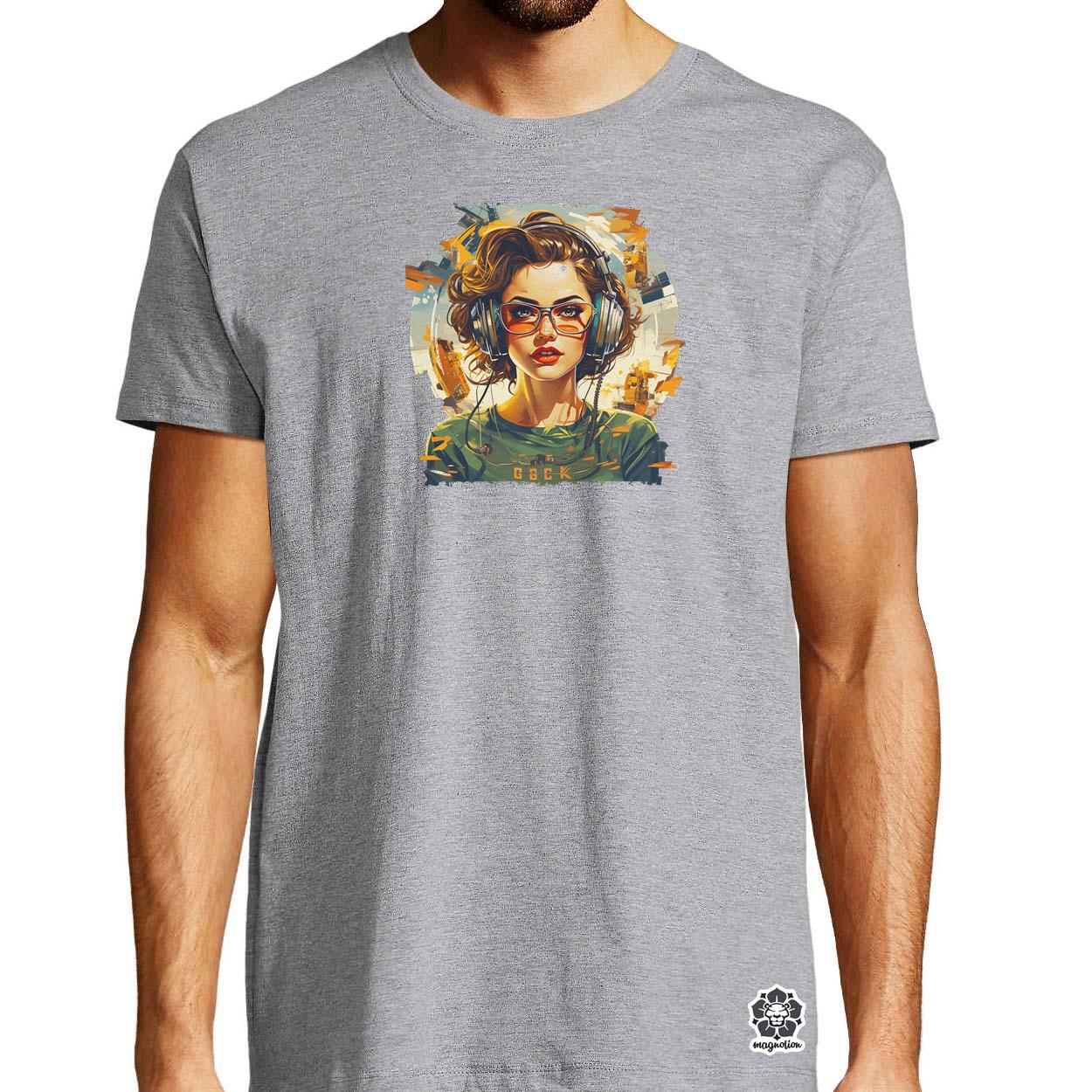 Geek v2 egyedi póló 