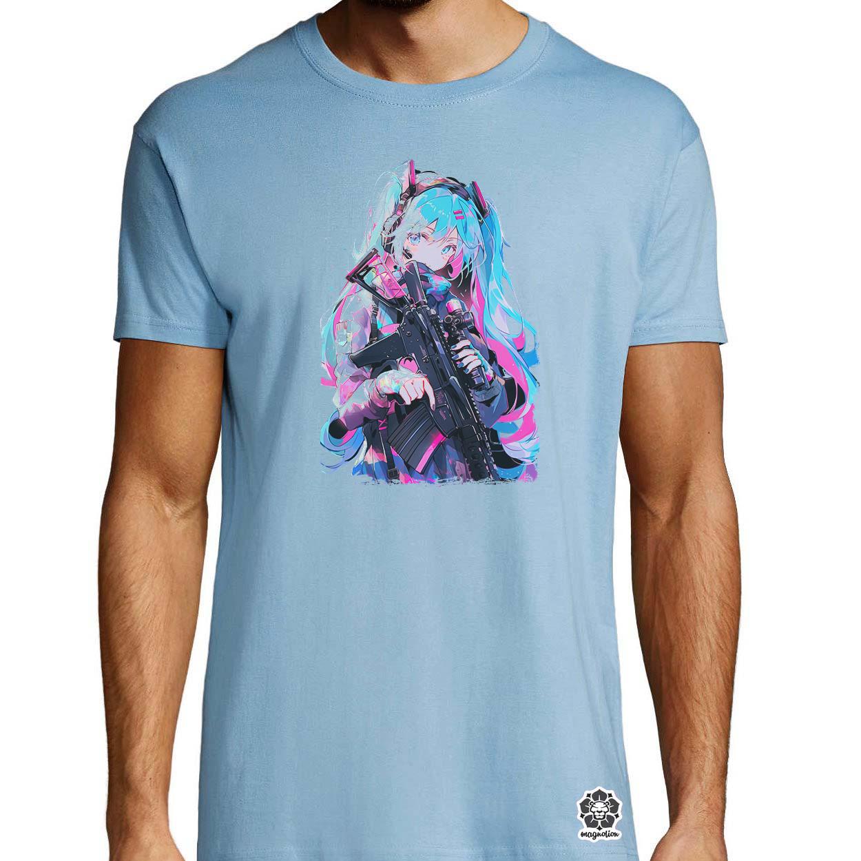 Hatsune Miku fanart v1 egyedi póló 