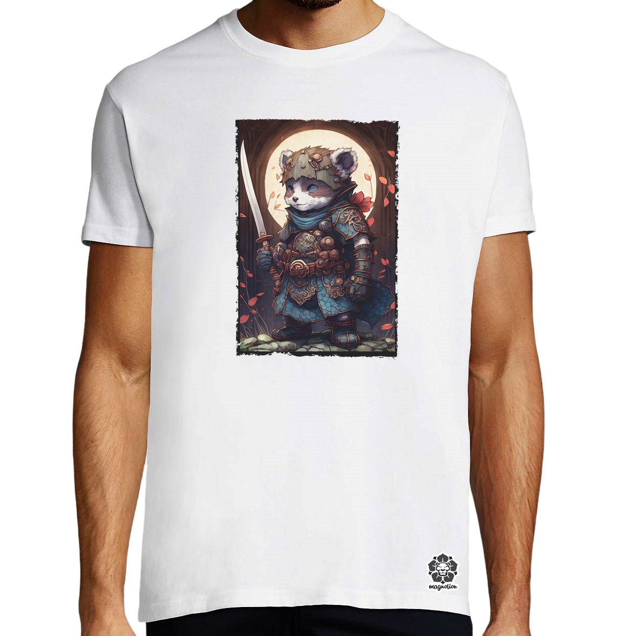 Mesevilág gyerek és panda avatar v1 egyedi póló 