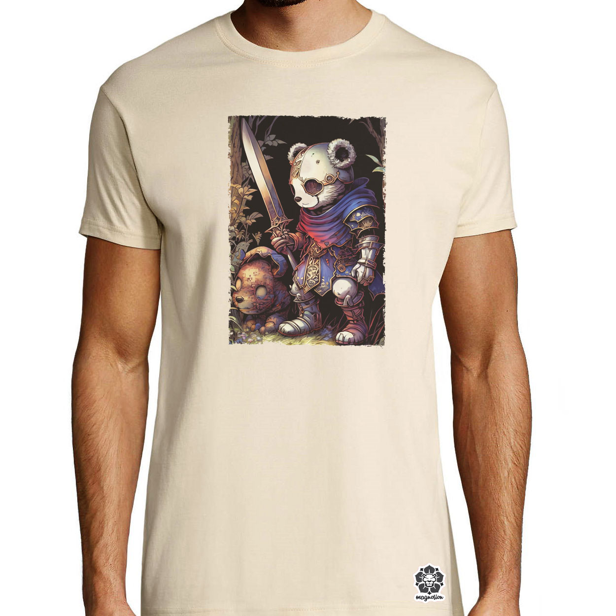 Mesevilág gyerek és panda avatar v2 egyedi póló 