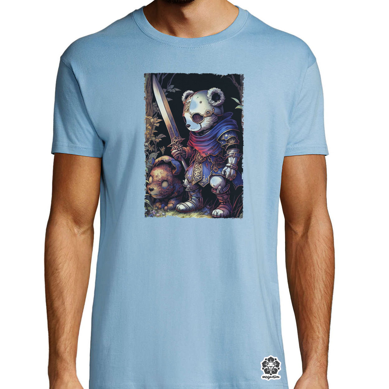 Mesevilág gyerek és panda avatar v2 egyedi póló 