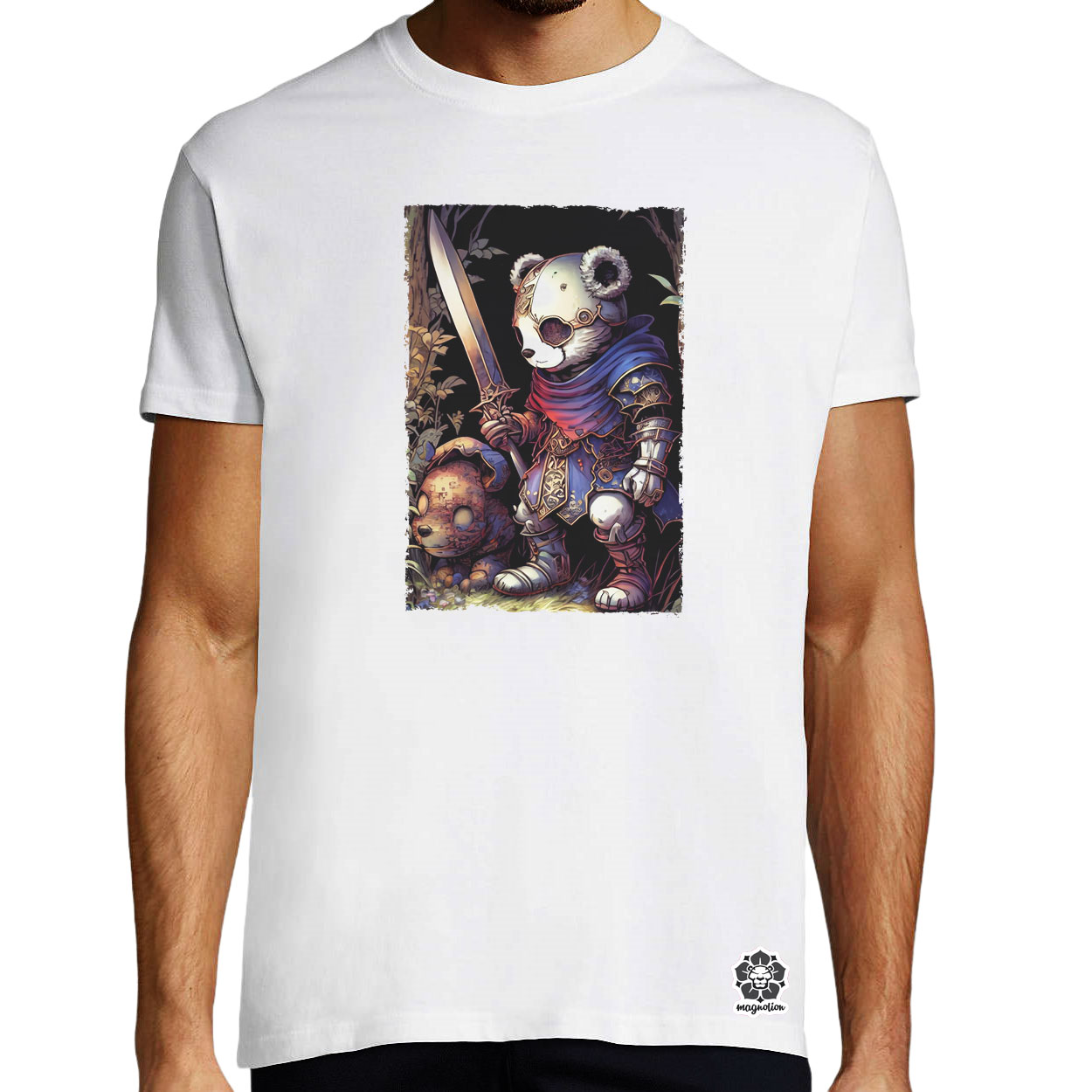 Mesevilág gyerek és panda avatar v2 egyedi póló 