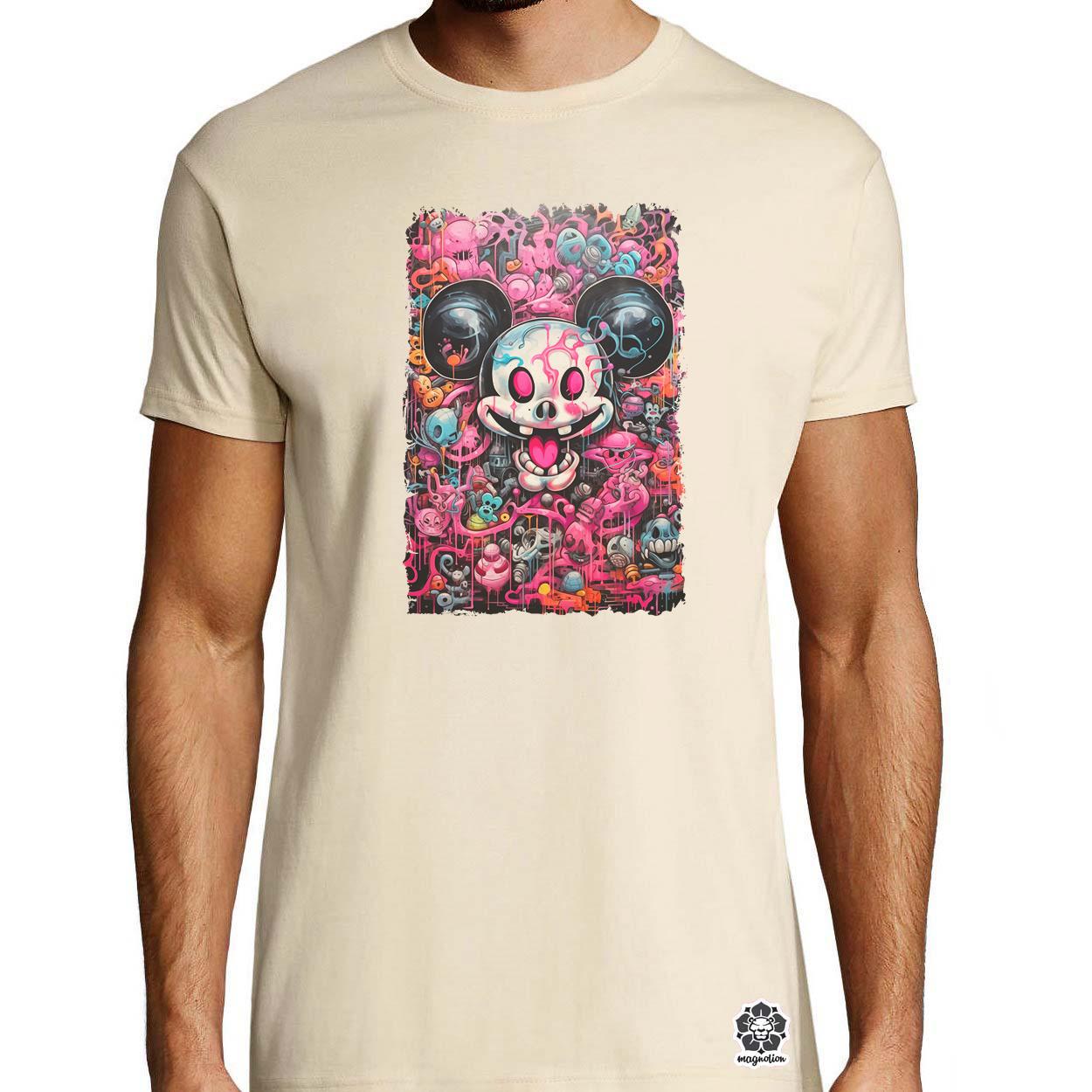Mickey koponyák v1 egyedi póló 