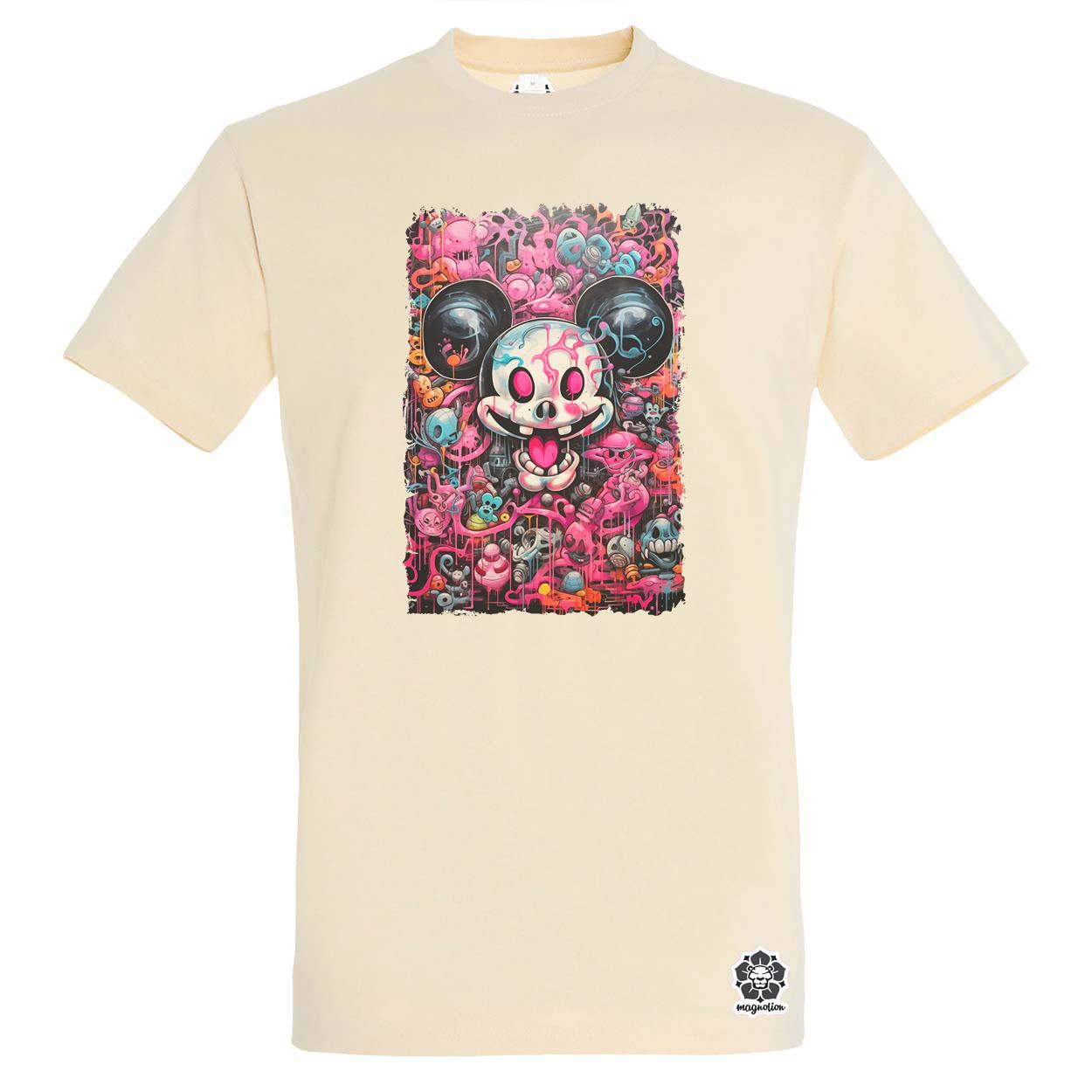 Mickey koponyák v1 egyedi póló 