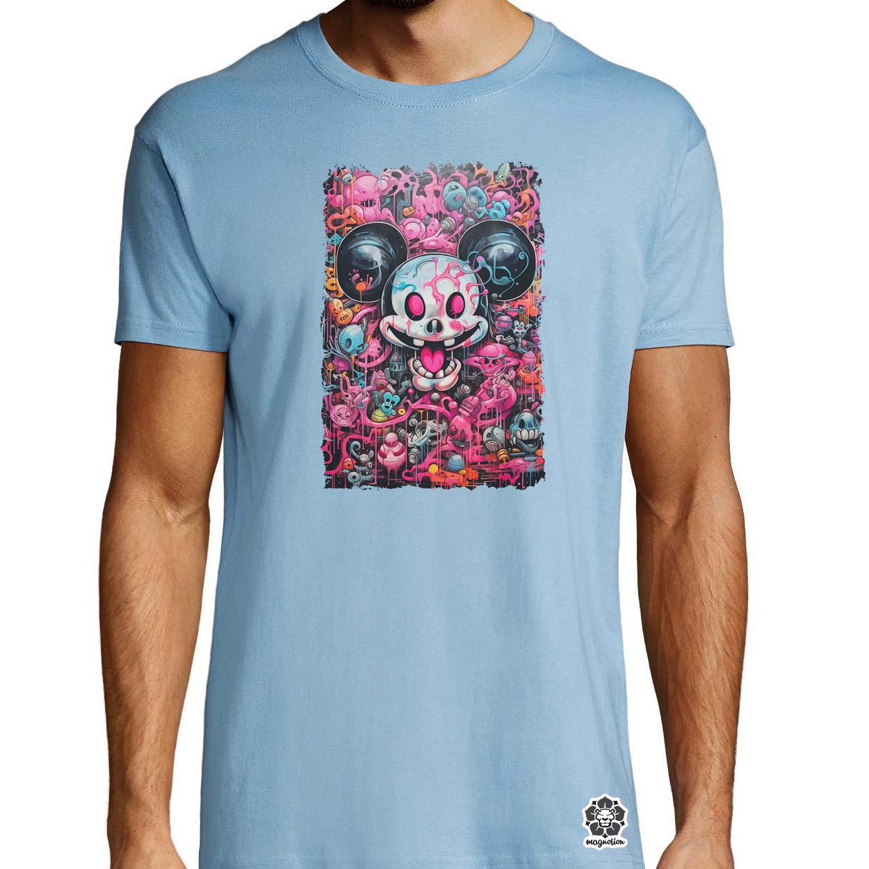 Mickey koponyák v1 egyedi póló 