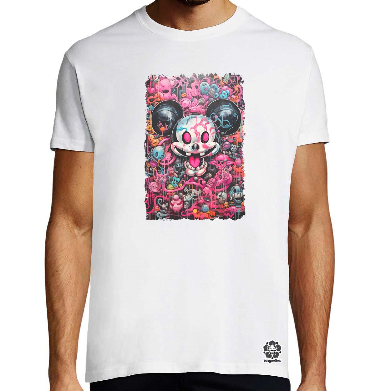 Mickey koponyák v1 egyedi póló 