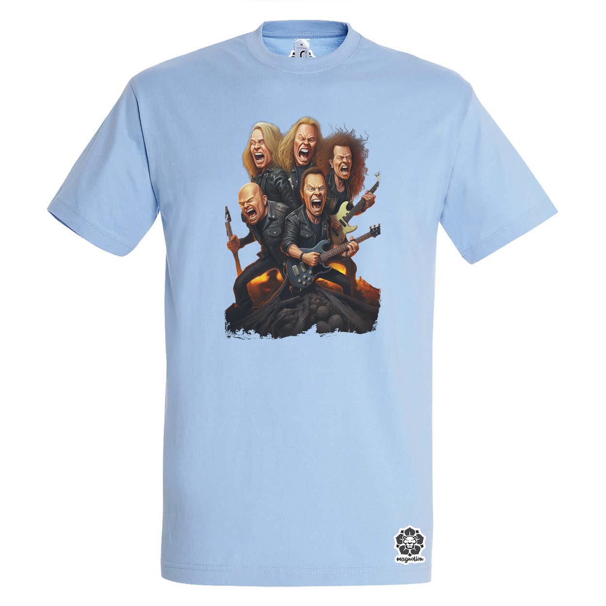 Metallica karikatúra v1 egyedi póló 