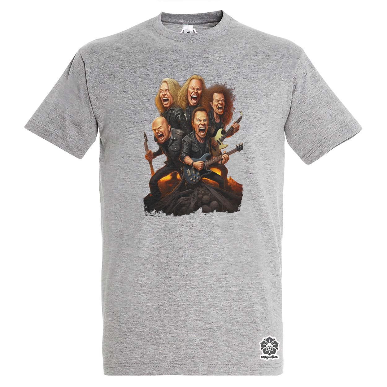 Metallica karikatúra v1 egyedi póló 