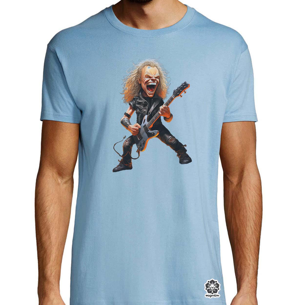 Metallica karikatúra v2 egyedi póló 