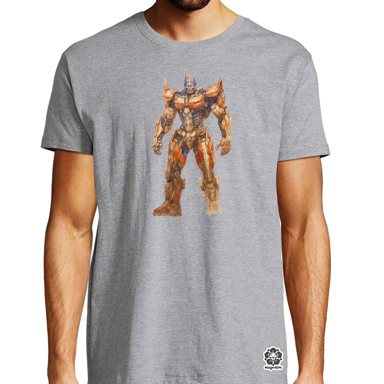 Optimus fanart v1 egyedi póló 