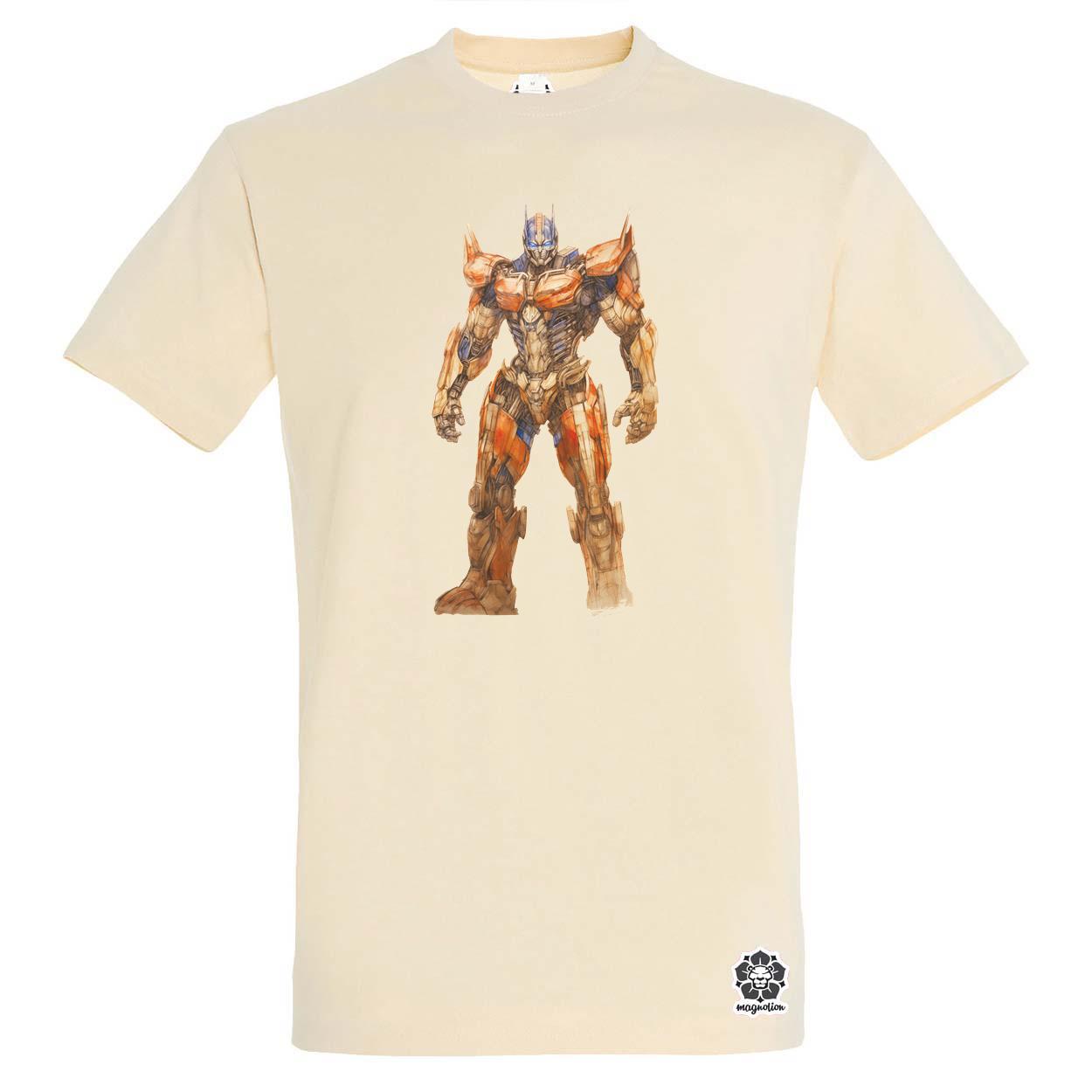 Optimus fanart v1 egyedi póló 