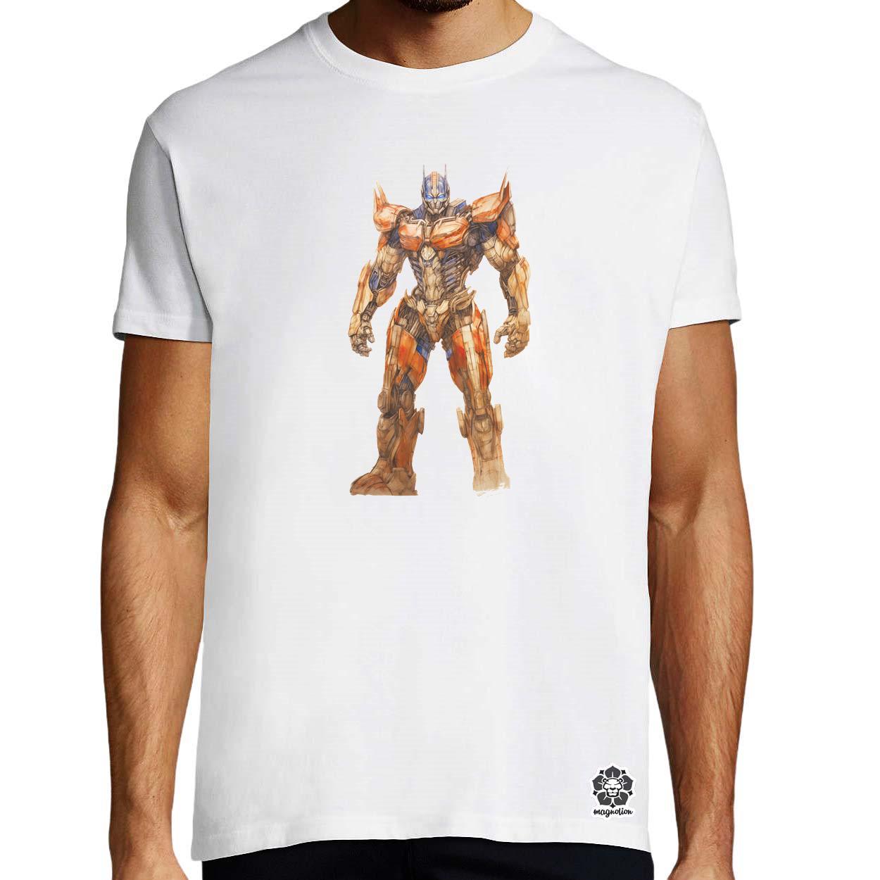 Optimus fanart v1 egyedi póló 