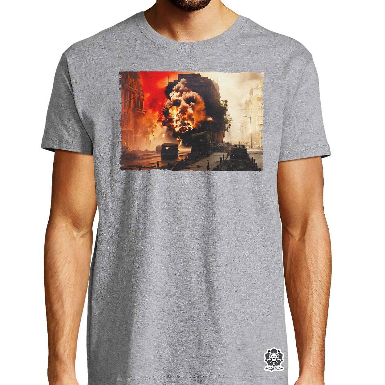 Pareidolia Che Guevara város fantázia v1 egyedi póló 
